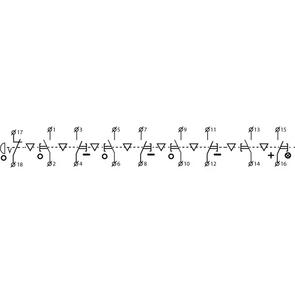 Тельферный пост Аско-Укрем XAL-B3-8713К с ключом(A0140050023) - фото №3