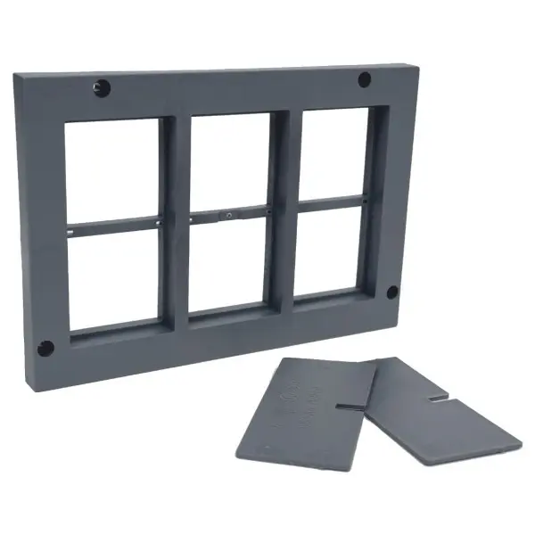 Рамка для підлогової коробки Kopos 8595568930781 PP 80/45/6 для 6-ти приладів