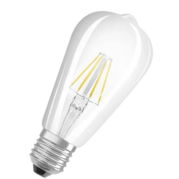 Светодиодная лампа Osram LEDISON 60 7Вт/827 FIL E27 6х1 - фото №1