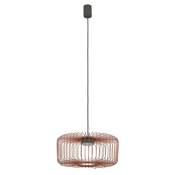 Підвісний світильник, люстра Nowodvorski 12227 Kenai C GX53 1x15W IP20 теракотовий