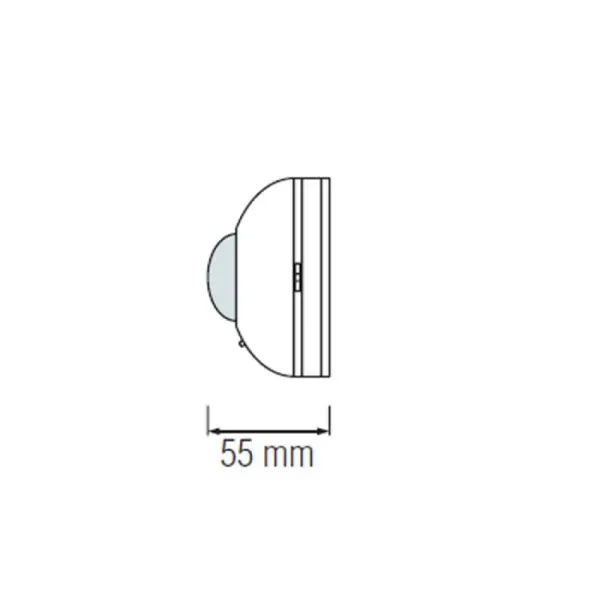 Датчик движения Horoz Electric 088-001-0001-010 Focus IP20 Wh - фото №2