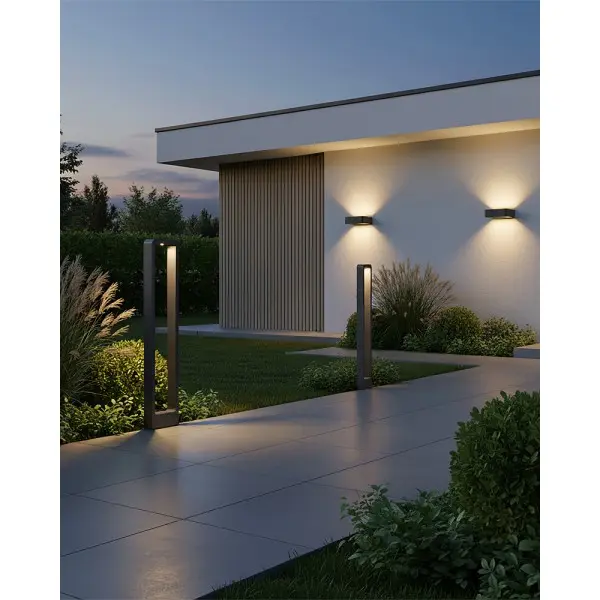 Уличный светильник TK Lighting 18081 Arius LED 1x10W 3000K 480Lm IP54 графитовый - фото №1