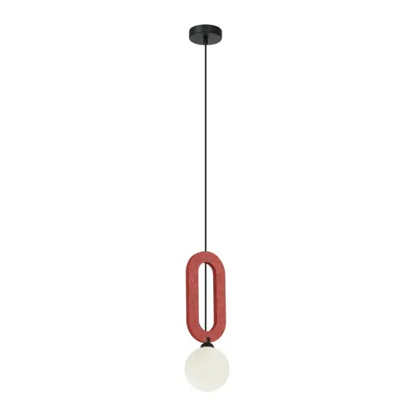 Подвесной светильник, люстра Italux PND-59839-1-RED Masso G9 1x25W IP20 красный Подвесной светильник, люстра Italux PND-59839-1-RED Masso G9 1x25W IP20 красный