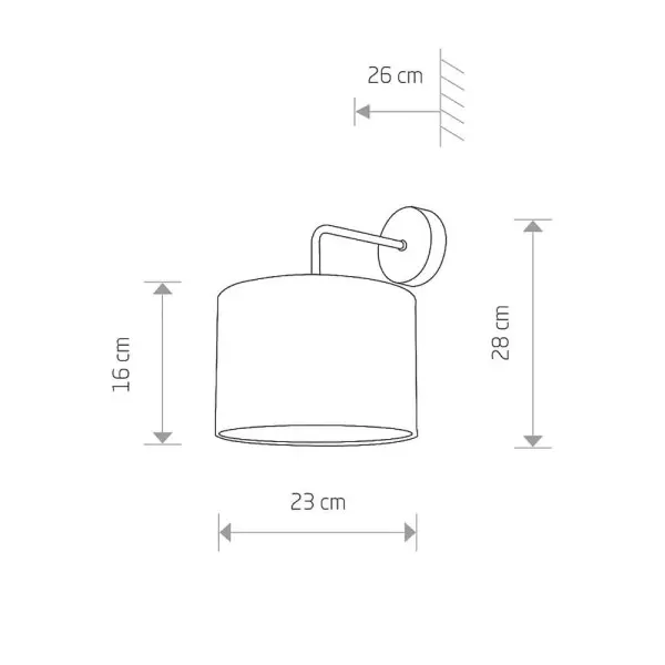 Бра Nowodvorski 9083 Alice E27 1x60W IP20 Bl - фото №1 Бра Nowodvorski 9083 Alice E27 1x60W IP20 Bl - фото №1