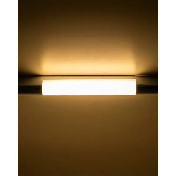 Світильник підсвітка для дзеркала Zuma Line W200526301 Parks LED 1x4W 3000K 330Lm IP44 сріблястий (5905316650749) - фото №1