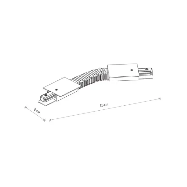З'єднувач Nowodvorski 8384 Profile Flex Connector IP20 білий - фото №1 З'єднувач Nowodvorski 8384 Profile Flex Connector IP20 білий - фото №1