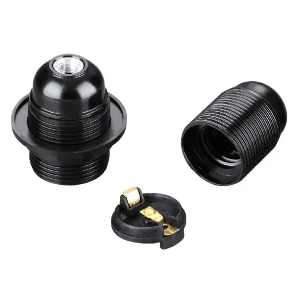 Патрон Е27 люстровий VL269 бакеліт чорний Violux ( 950004 ) - фото №2