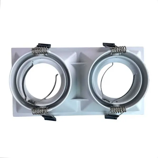 Светильник точечный Violux TORINO-2L GU10 IP20 белый ( 132002 ) - фото №2