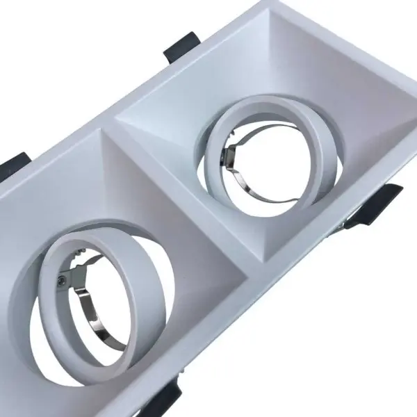 Светильник точечный Violux TORINO-2L GU10 IP20 белый ( 132002 ) - фото №3