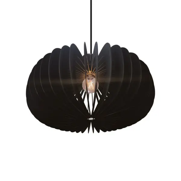 Подвесной светильник, люстра Nordlux 2512073003 Hazo E27 1x60W IP20 черный - фото №2 Подвесной светильник, люстра Nordlux 2512073003 Hazo E27 1x60W IP20 черный - фото №2