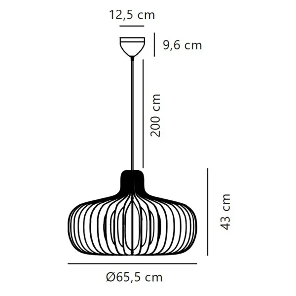 Подвесной светильник, люстра Nordlux 2512073003 Hazo E27 1x60W IP20 черный - фото №3 Подвесной светильник, люстра Nordlux 2512073003 Hazo E27 1x60W IP20 черный - фото №3