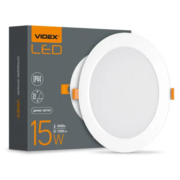 Светильник Videx Back 15Вт 5000K (VL-DLBR-155) - фото №3