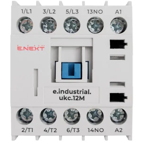 Контактор E.Next e.industrial.ukc.12m.220.NC 12A 220В (i.0090070) - фото №1 Контактор E.Next e.industrial.ukc.12m.220.NC 12A 220В (i.0090070) - фото №1