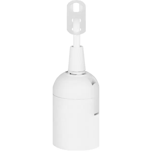 Подвесной патрон E.Next e.lamp socket pendant..E27.pl.white Е27 с кабелем (s9100057) - фото №1