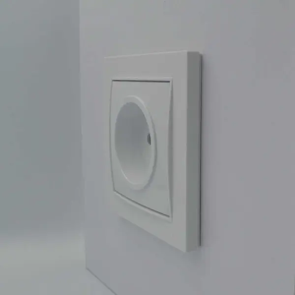 Розетка Nilson Thor біла 1-на без заземлення ( 27111015 ) - фото №2