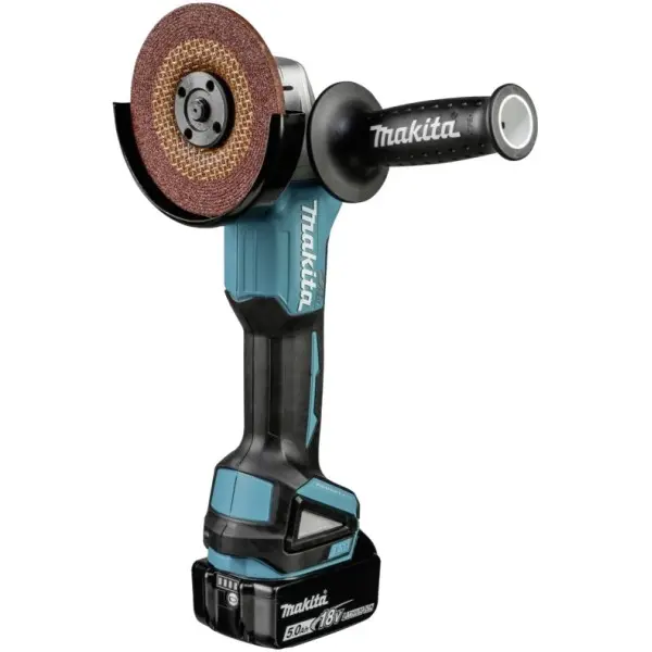 Аккумуляторная болгарка Makita DGA504Z 18В - фото №5