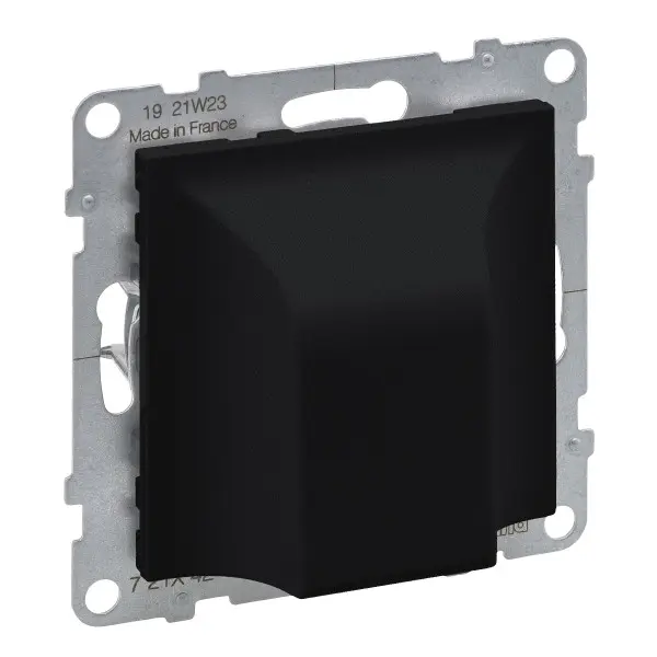 Вывод кабеля IP21 Legrand SUNO (чорный) 721442