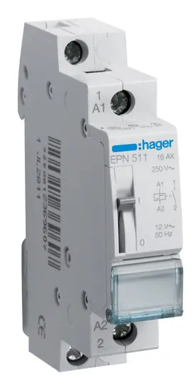EPN511 (12В/16А, 1НО) Hager імпульсне реле