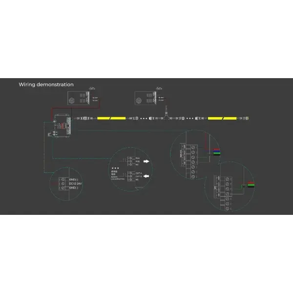 Адресний гнучкий неон COLORS 24V IP67 18W RGB-SPI 5м (NMT1312-SPI-24V-RGB) - фото №8 Адресний гнучкий неон COLORS 24V IP67 18W RGB-SPI 5м (NMT1312-SPI-24V-RGB) - фото №8