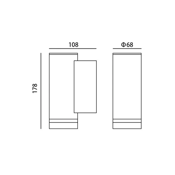 Уличный светильник Italux OWL-2067-1-GU10 Fondo GU10 1x40W IP54 черный - фото №2 Уличный светильник Italux OWL-2067-1-GU10 Fondo GU10 1x40W IP54 черный - фото №2