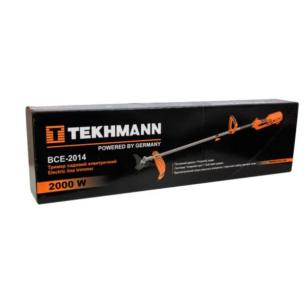 Садовий електротриммер Tekhmann (847832) BCE-2014 - фото №6