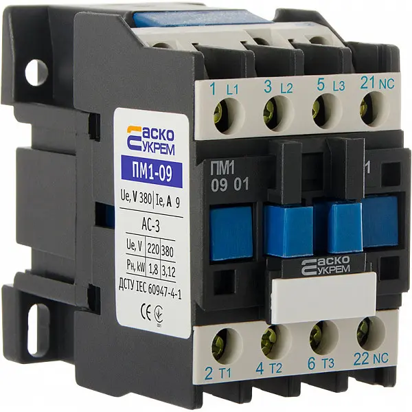 Контактор Аско-Укрем ПМ 1-09-01 Q7 380В LC1-D0901 (A0040010072) Контактор Аско-Укрем ПМ 1-09-01 Q7 380В LC1-D0901 (A0040010072)