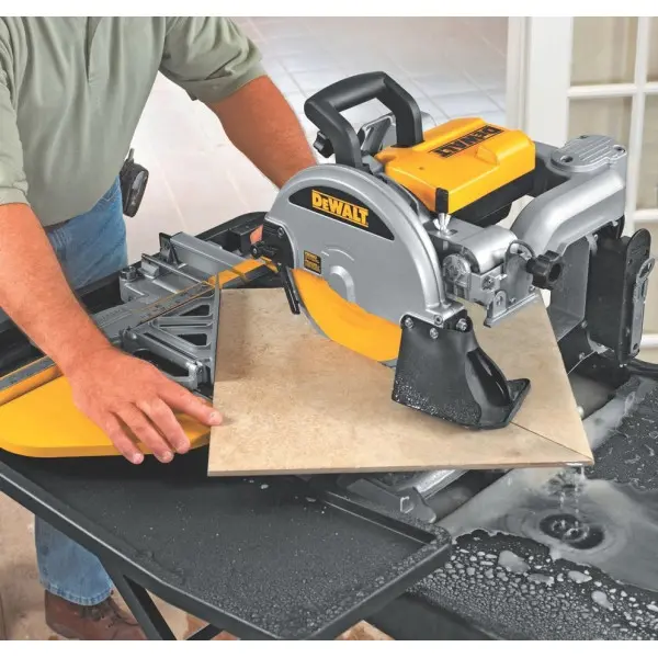 Дисковый настольный плиткорез DeWALT D24000 1600Вт - фото №6 Дисковый настольный плиткорез DeWALT D24000 1600Вт - фото №6