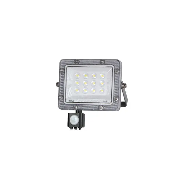 Прожектор LED Violux CARBON-S 10W 5000K 1000lm IP65 с датчиком ( 400202 )