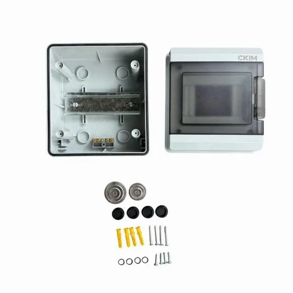 Бокс пластиковый СКИМ на 5 модулей накладной IP65 (С11902002/С99990122) - фото №5