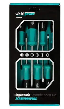 Набір викруток Whirlpower S11-1007 (23316) SL/PH (7шт)