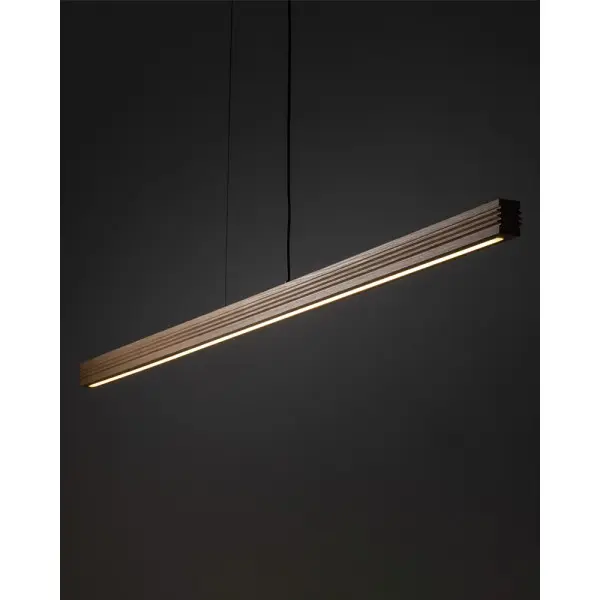 Подвесной светильник, люстра TK Lighting 11653 Viga LED 1x24W 3000K 1400Lm IP20 коричневый - фото №2