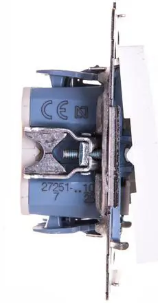 Подвійний перехресний вимикач Kontakt Simon Simon 54 Premium DW7/2.01/11 (білий) - фото №2