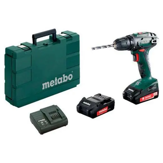 Аккумуляторная дрель Metabo BS 18 18В LED (602207550) - фото №1