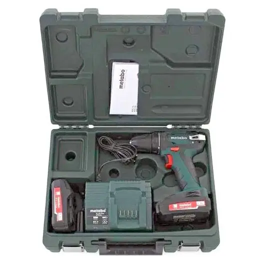Аккумуляторная дрель Metabo BS 18 18В LED (602207550) - фото №2