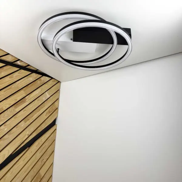Світильник LED smart BRIONI-R+пульт 80W 3000-5000K IP20 круг чорний Violux ( 220695 ) Світильник LED smart BRIONI-R+пульт 80W 3000-5000K IP20 круг чорний Violux ( 220695 )