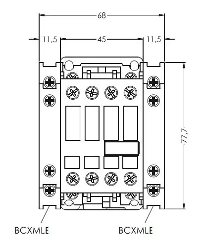 Контактор ETI 004644122 CEM 18.10 110V AC - фото №1 Контактор ETI 004644122 CEM 18.10 110V AC - фото №1