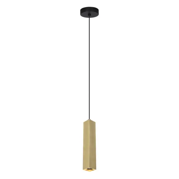 Підвісний світильник, люстра Italux PND-28394-1-GD Ander GU10 1x10W IP20 золотий