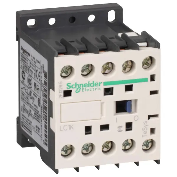 Контактор Schneider Electric TeSys K 3P, 9А, НО Контактор Schneider Electric TeSys K 3P, 9А, НО