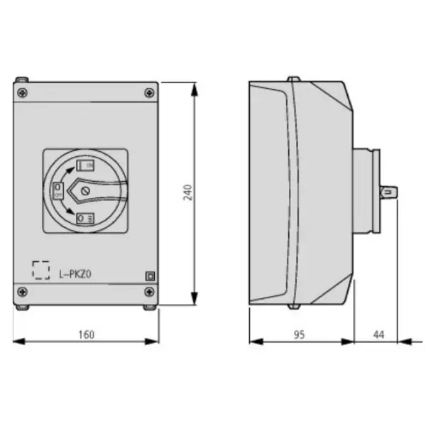 Перемикач Eaton Moeller 207348 P3-63/I4/SVB/HI11 - фото №1