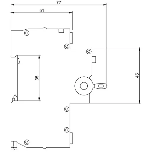 Автомат защитного отключения Promfactor FAP1-AC "C" 50А/0,03A 4P 6кА (FAP01C500304AC) - фото №3 Автомат защитного отключения Promfactor FAP1-AC "C" 50А/0,03A 4P 6кА (FAP01C500304AC) - фото №3