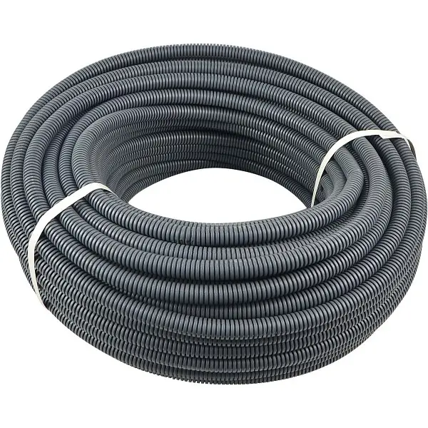 Гофрированная труба Аско-Укрем «Light» Ø16мм серая 50м (ТГ0000001)