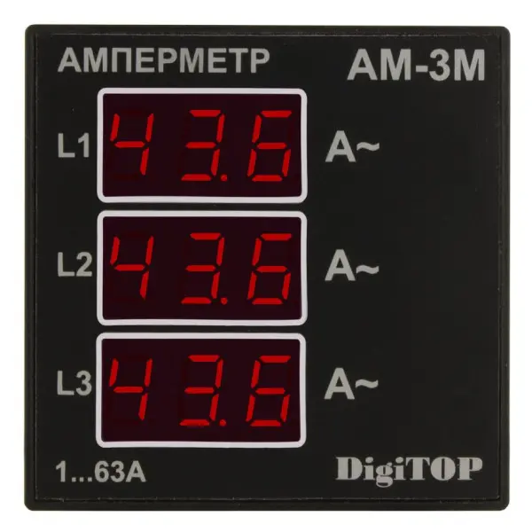 Амперметр DigiTOP AМ-3М - фото №2