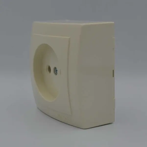 Розетка Nilson Themis кремова 1-на без заземлення ( 26121015 ) - фото №2