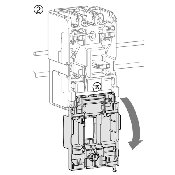 Автоматичний вимикач Hager HDA161L x160 In=160А 4P 18кА - фото №2