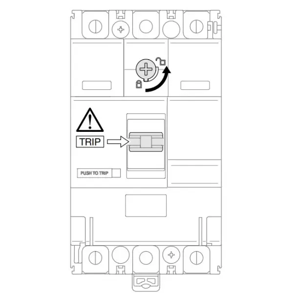 Автоматичний вимикач Hager HDA161L x160 In=160А 4P 18кА - фото №5