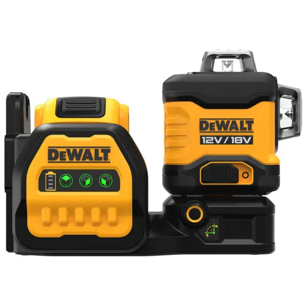 Лінійний лазерний рівень DeWALT DCE089D1G18 XR Li-Ion 10,8/12/18В з зеленим променем - фото №1