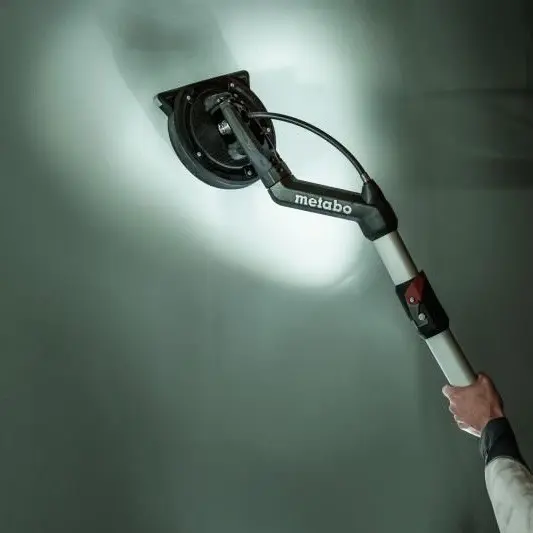 Шлифователь потолков и стен Metabo LSV 5-225 500 Вт 1000-1650 об/мин 225мм шлифнасадки LED (600136000) - фото №1 Шлифователь потолков и стен Metabo LSV 5-225 500 Вт 1000-1650 об/мин 225мм шлифнасадки LED (600136000) - фото №1