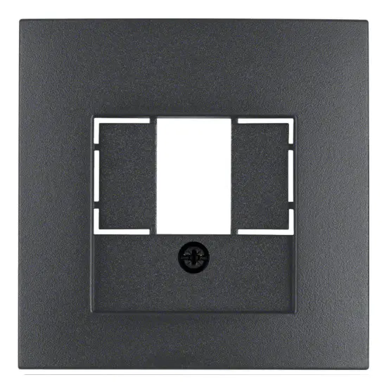 Накладка для гучномовців/USB розеток, антрацит Berker B.3/B.7