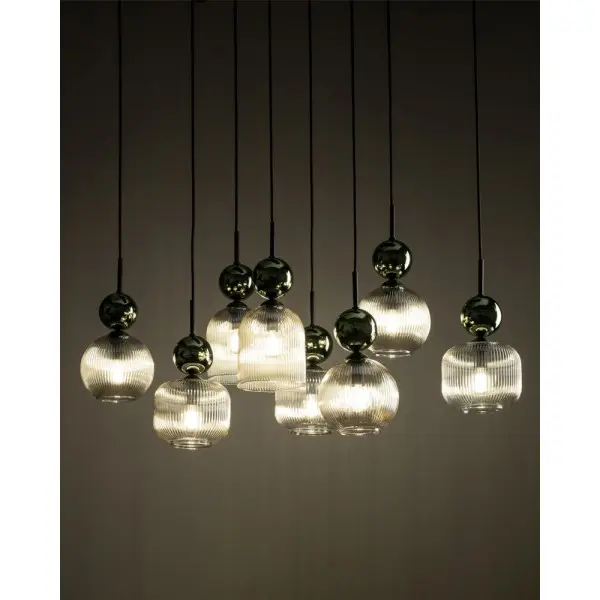 Подвесной светильник, люстра TK Lighting 11151 Sophia E14 8x10W IP20 зеленый - фото №2 Подвесной светильник, люстра TK Lighting 11151 Sophia E14 8x10W IP20 зеленый - фото №2
