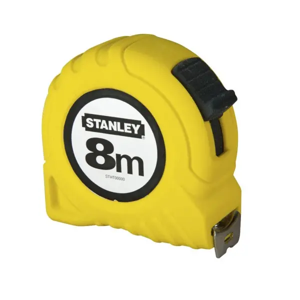 Вимірювальна рулетка Stanley Global tape 8мх25мм - фото №1